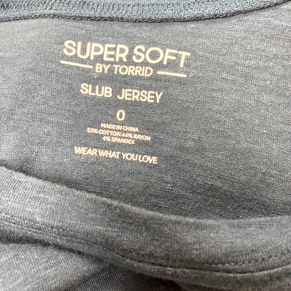 Torrid super soft, blue, 0. - Picture 3 of 3